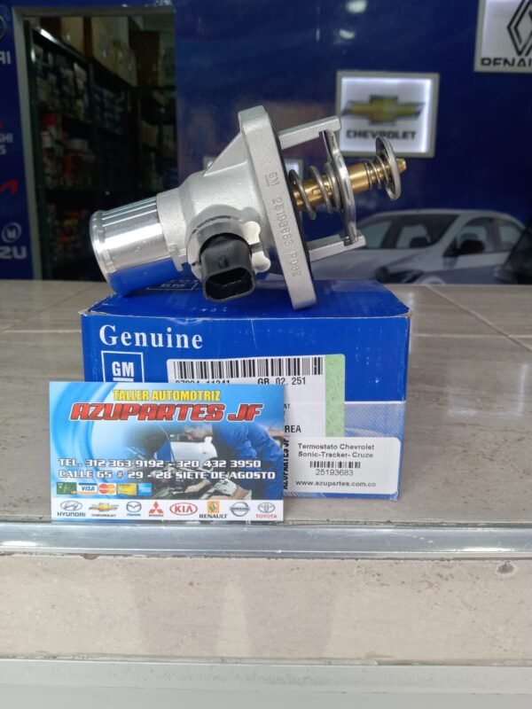 Termostato para Chevrolet Sonic, Tracker y Cruze