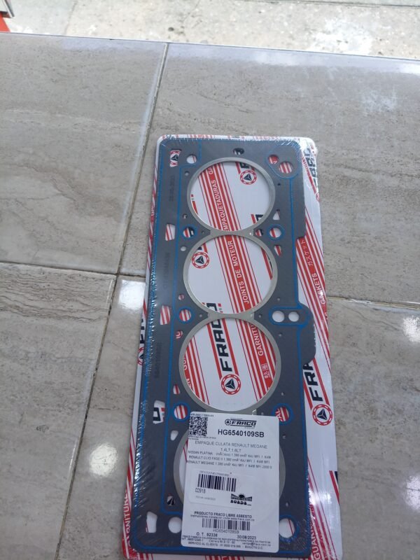 Empaque de Culata Renault Megane