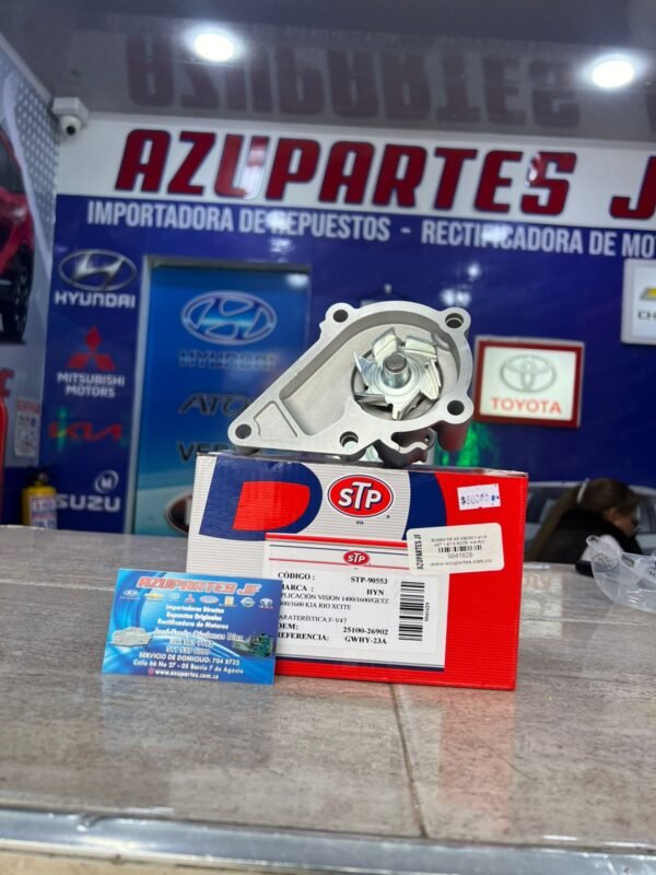 BOMBA DE AGUA VISION 1.4 /1.6  6 XCITE KIA RIO - Imagen 3