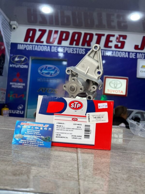 Bomba de Agua Vision 1.4/1.6, 6 Xcite, Kia Rio