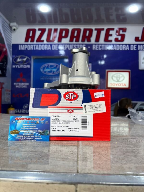 BOMBA DE AGUA VISION 1.4 /1.6  6 XCITE KIA RIO - Imagen 4