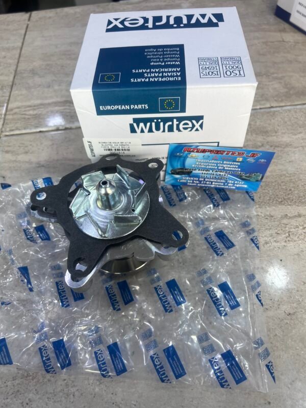 Bomba de Agua para Hyundai i25, Elantra, Kia Cerato Forte Pro 1.6 y Rio 1.4